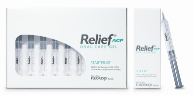 Relief ACP Oral Care Gel packaging