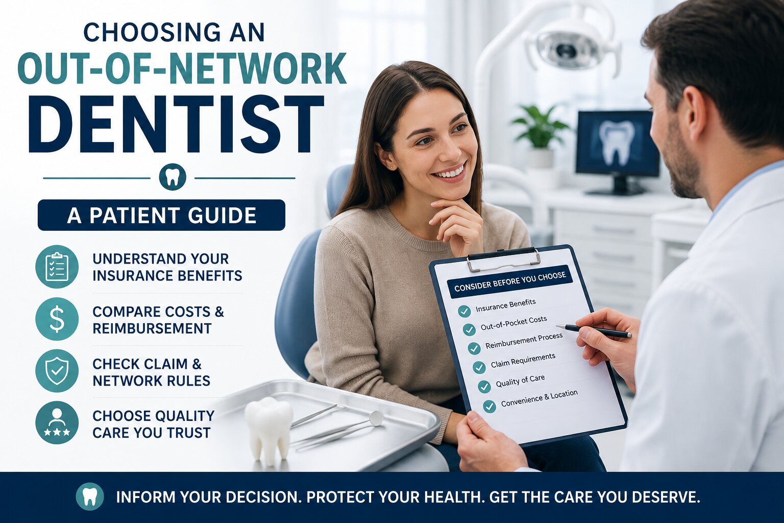 Choosing a Dentist Outside Your Insurance Network