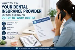 Out-of-Network Dentist Insurance Questions