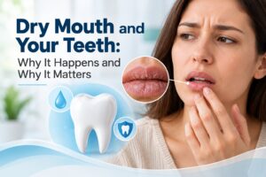 Dry Mouth and Dental Health Infographic